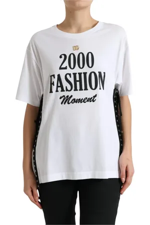 Dolce & Gabbana Tops, Dames, Wit, 2Xs, T-Shirts