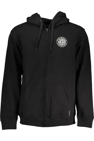 Vans Sweatshirts & Hoodies, Heren, Zwart, M, Katoen, Zip-throughs