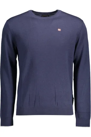 Napapijri Truien, Heren, Blauw, 3Xl, Veelzijdige Blauwe Trui voor Mannen