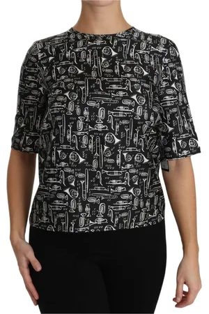 Dolce & Gabbana Blouses & Shirts, Dames, Zwart, S, Blouses