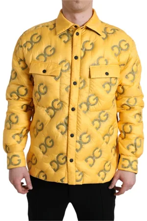 Dolce & Gabbana Jassen, Heren, Geel, M, Nylon, Blazers