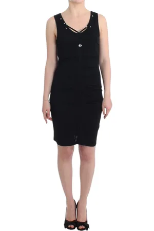 Rocco Barocco Kleedjes, Dames, Zwart, L, Short Kleedjes