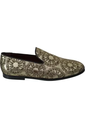 Dolce & Gabbana Schoenen, Heren, Veelkleurig, 40 EU, Polyester, Loafers