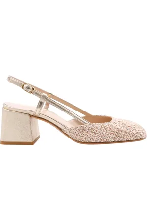 ENZO DI MARTINO Schoenen, Dames, Geel, 37 EU, Peep Toe / Peep Heel