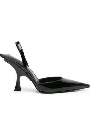 The Attico Schoenen, Dames, Zwart, 36 EU, Leer, Pumps