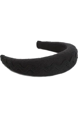 Patou Accessoires, Dames, Zwart, ONE Size, Katoen, Zwarte Hoofdband