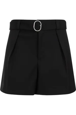 Jil Sander Korte broeken, Heren, Zwart, L, Polyester, Zwarte Shorts