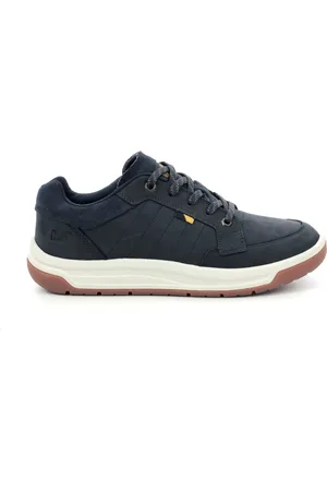 Caterpillar Schoenen, Heren, Blauw, 41 EU, Leer, Sneakers