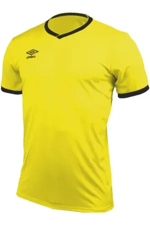 Umbro Tops, Heren, Geel, 2Xs, Polyester, T-Shirts