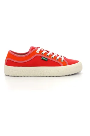 Kickers Schoenen, Dames, Rood, 41 EU, Arveil Lage Sneakers