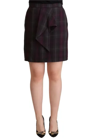 Bencivenga Rokken, Dames, Veelkleurig, S, Wol, Short Skirts