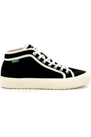 Kickers Schoenen, Dames, Zwart, 39 EU, Hoge Top Sneakers Arveiler