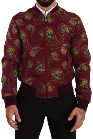 Dolce & Gabbana Jassen, Heren, Veelkleurig, M, Bomber Jassen