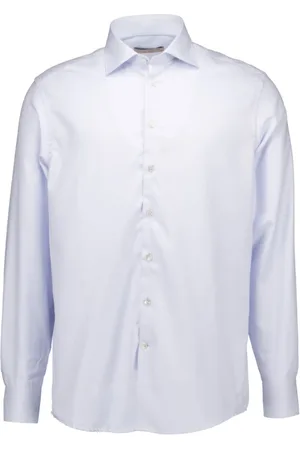 john miller Overhemden, Heren, Blauw, 4Xl, lange mouw overhemden lichtblauw