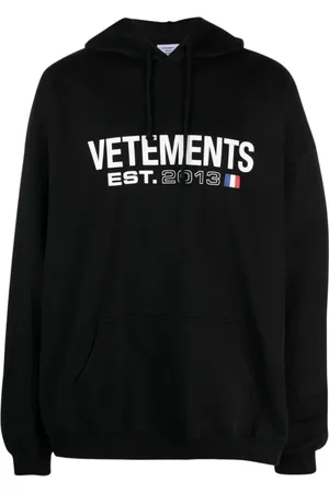 Vetements Sweatshirts & Hoodies, Heren, Zwart, M, Hoodies