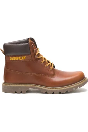 Caterpillar Schoenen, Heren, Bruin, 41 EU, Leer, Enkellaarsjes