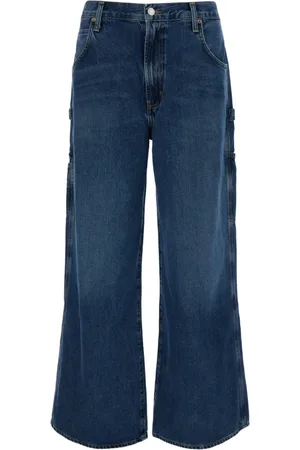 AGOLDE Jeans, Heren, Blauw, W32, Katoen, Wide Jeans
