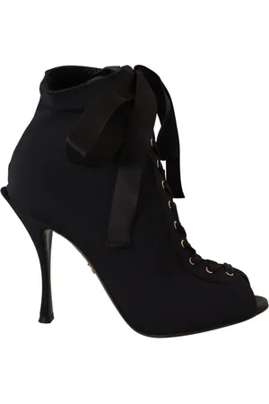 Dolce & Gabbana Schoenen, Dames, Zwart, 36 EU, Heeled Boots