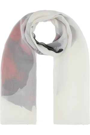 Alexander McQueen Accessoires, Dames, Veelkleurig, ONE Size, Silky Scarves
