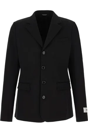 Dolce & Gabbana Jassen, Heren, Zwart, S, Katoen, Blazers