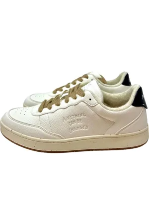 ACBC Schoenen, Heren, Wit, 41 EU, Wit Zwart Sneaker Evergreen