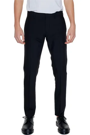 Antony Morato Broeken, Heren, Zwart, XS, Polyester, Heren Pak Broek Lente/Zomer Collectie