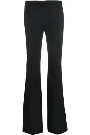 BLUMARINE Broeken, Dames, Zwart, L, Zwarte Broek voor Vrouwen