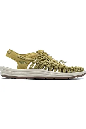 Keen Schoenen, Dames, Groen, 37 EU, Groene Sandalen Mimosa Collectie 2024