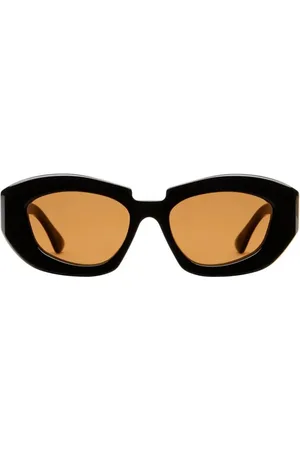 KUBORAUM Accessoires, Dames, Zwart, ONE Size, Bruine Zonnebril Dames Accessoires Ss 24