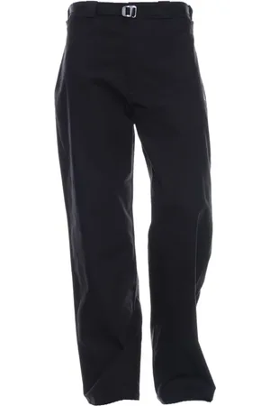 ROA Broeken, Heren, Zwart, L, Katoen, Zwarte Modieuze Broek