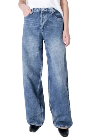 Adriano Goldschmied Jeans, Dames, Blauw, W28, Katoen, Vintage Wide Leg Jeans