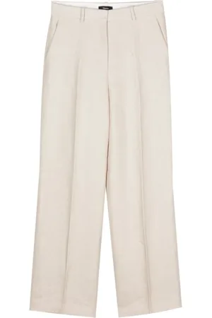 THEORY Broeken, Dames, , S, Linnen, Linnen Rechte Pijp Broek