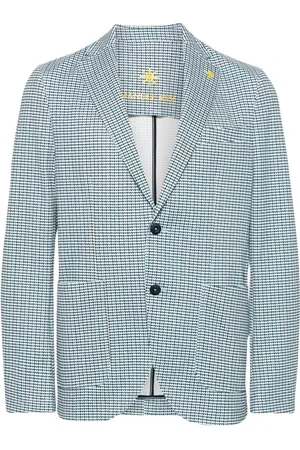 Manuel Ritz Jassen, Heren, Blauw, 2Xl, Katoen, Celeste Jas 3632G2442M 243304