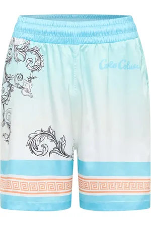 Carlo Colucci Korte broeken, Heren, Veelkleurig, L, Chic Milano Shorts