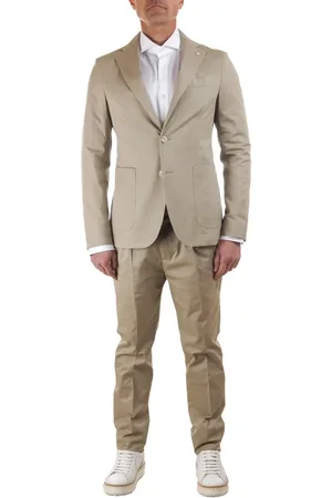 Manuel Ritz Pakken, Heren, , L, Single Breasted Suits
