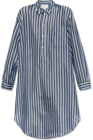 Herskind Kleedjes, Dames, Blauw, S, Meyer Overhemdjurk