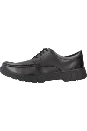 Clarks Schoenen, Dames, Zwart, 37 EU, Leer, Branch Veterschoenen