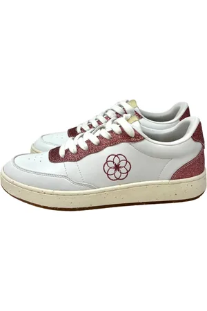 ACBC Schoenen, Dames, Wit, 40 EU, Jute, Roze Glitter Sneaker