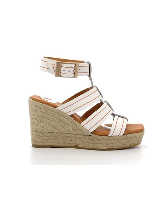 Kickers Schoenen, Dames, Wit, 41 EU, Leer, Comfort Sandalen Kick Padora Pg