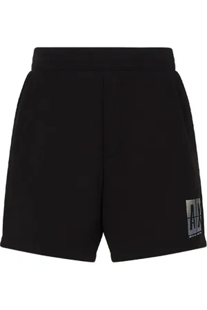 Armani Exchange Korte broeken, Heren, Zwart, XS, Zwarte Broek Stijlvol