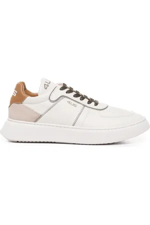 Paciotti Schoenen, Heren, , 44 EU, Leer, Italiaanse Leren Sneakers Room Mosterd