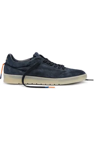 Barracuda Schoenen, Heren, Blauw, 40 EU, Suède, Blauwe Sneakers Comfortabel Stijlvol