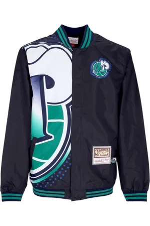 Mitchell & Ness Jassen, Heren, Veelkleurig, S, NBA Big Face Bomber Jacket Zwart