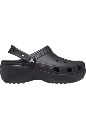 Crocs Schoenen, Dames, Zwart, 37 EU, Zwarte Plateauklomp