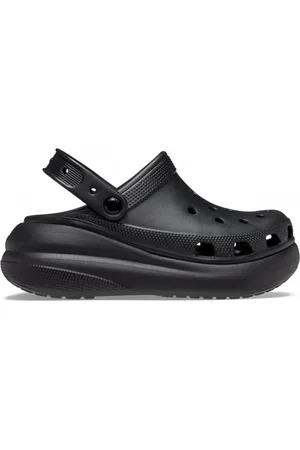 Crocs Schoenen, Dames, Zwart, 37 EU, Zwarte Plateauklomp met Comfort Technologie