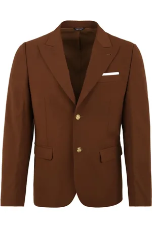 D.A. Daniele Alessandrini Jassen, Heren, Bruin, XL, Bruine Jas Model G3533N8804400