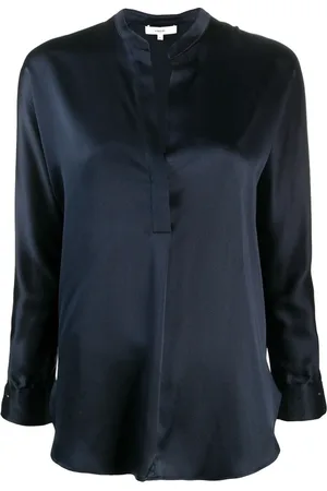 Vince Blouses & Shirts, Dames, Blauw, L, Blouses