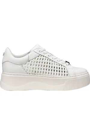 Cult Schoenen, Dames, Wit, 40 EU, Witte Sneakers voor Vrouwen