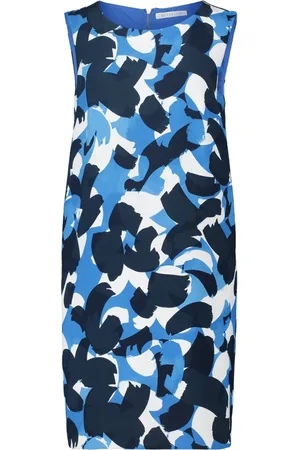 Betty & Co Kleedjes, Dames, Blauw, L, Leer, Short Kleedjes