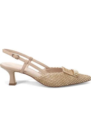 Tosca Blu Schoenen, Dames, , 36 EU, Leer, Elegante Hak Slingback